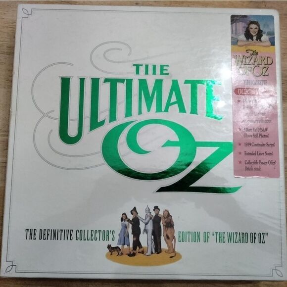The Wizard of Oz – 1993 Ultimate Oz VHS Box Set Back Cover - Picture 1 of 6